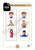 PDF - Les émotions - Fiche 5 "Trie les photos par émotion(partie2)"