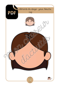 PDF - Le corps - Fiche 1 "Forme le visage"