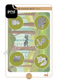 PDF - Les animaux - Fiche 5 "La forêt"