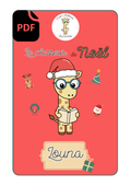 Le classeur de Noël - de 2 à 6 ans - personnalisable