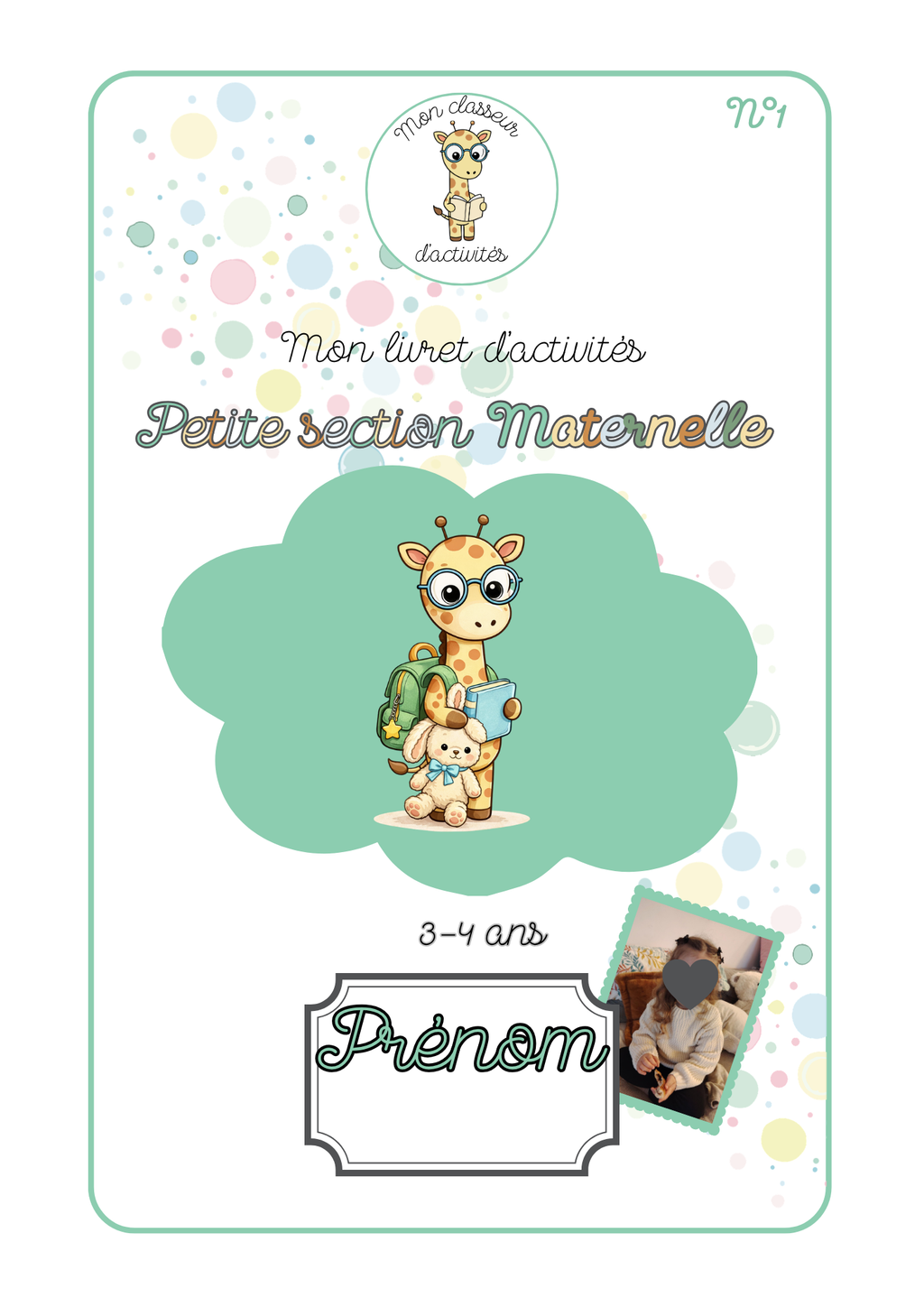 Petite section Maternelle n°1, 3-4 ans