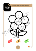 PDF - Les chiffres - Fiche 7 "Colorie selon le code couleur"